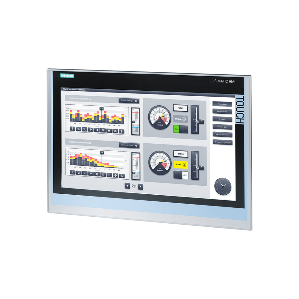 Siemens 6AV2124-0UC02-0AX0 TP1900 Comfort 19'' Comfort Panel